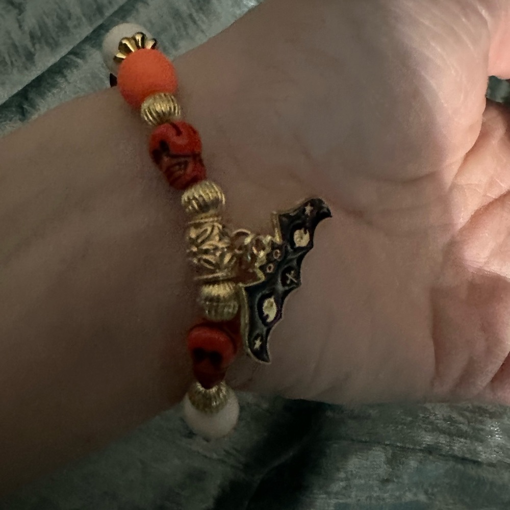 Bat Charm Bracelet 🦇